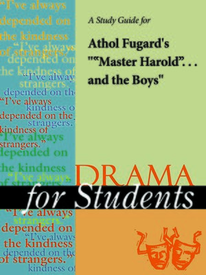 A Study Guide for Athol Fugard's 